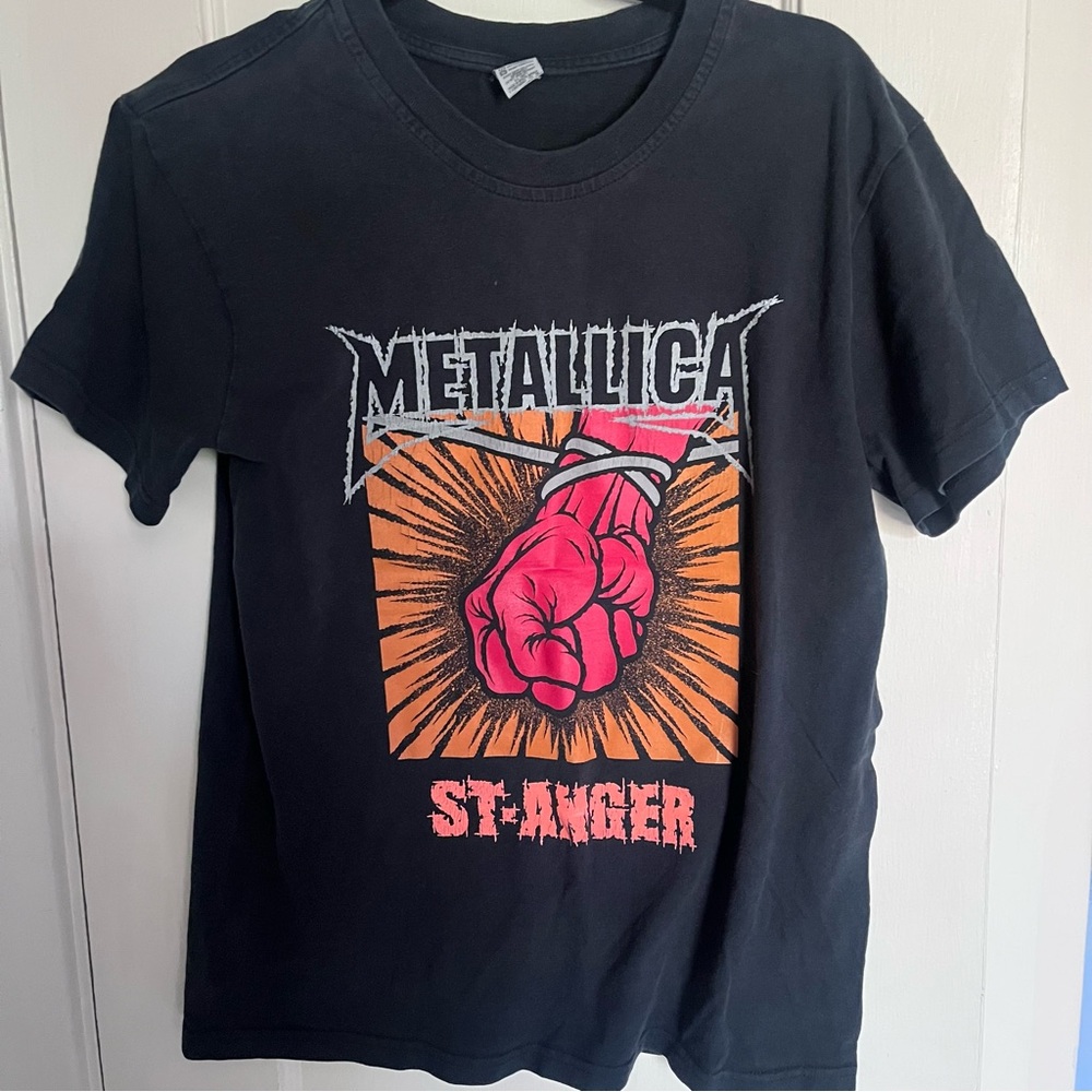 2006 Metallica st anger tour graphic shirt
